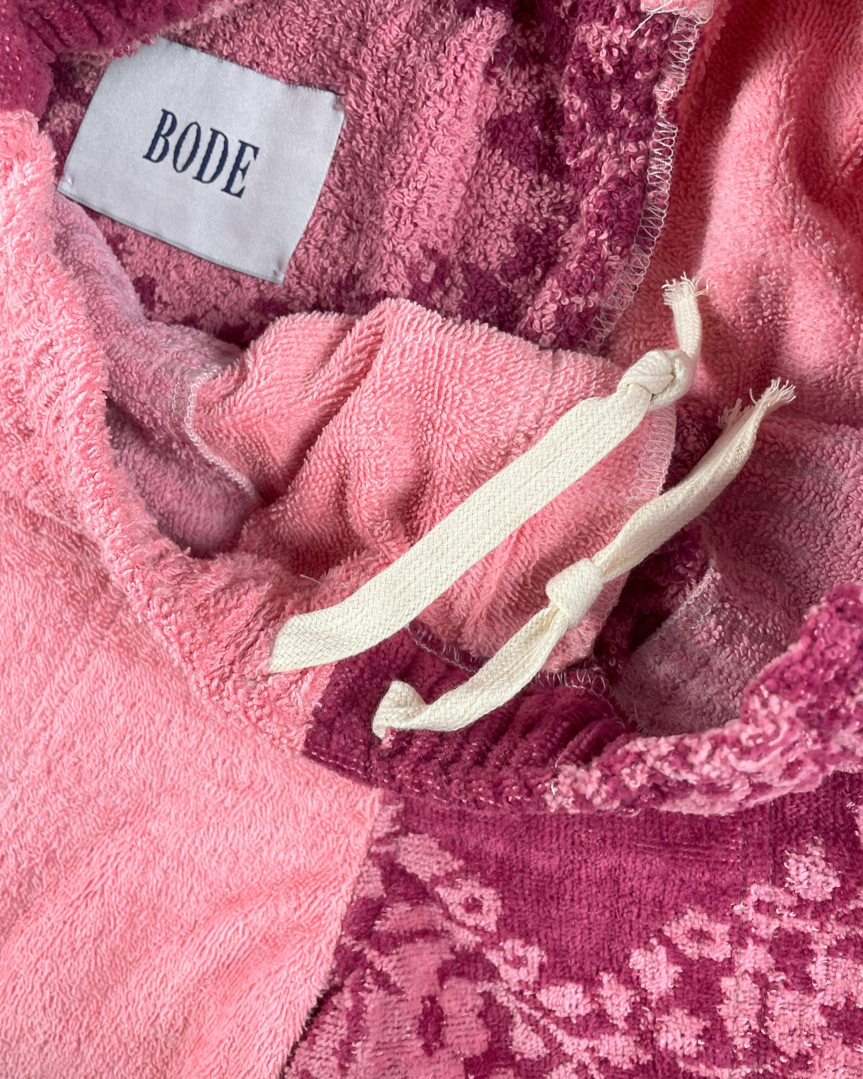 Bode One-of-a-Kind 1/1 Floral Wine Towel Shorts Size US 31 - 5 Thumbnail