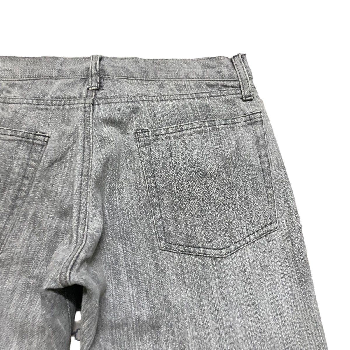 Japanese Brand RUPERT EDGE Grey Denim Flare Cargo Pants Size US 30 / EU 46 - 12 Thumbnail
