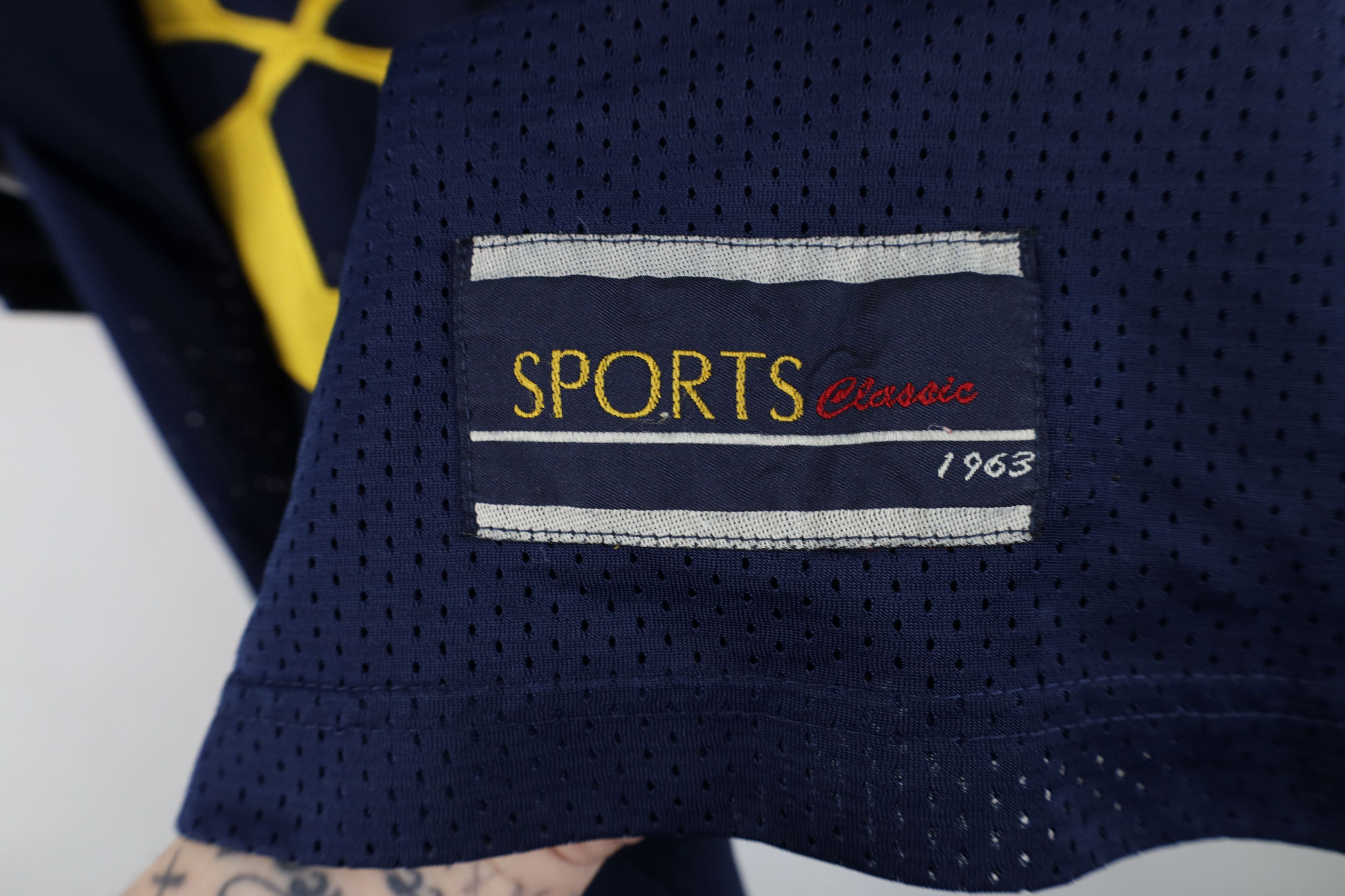 Vintage Vintage 90s Y2K Streetwear Striped Hip Hop Football Jersey Size US L / EU 52-54 / 3 - 12 Thumbnail