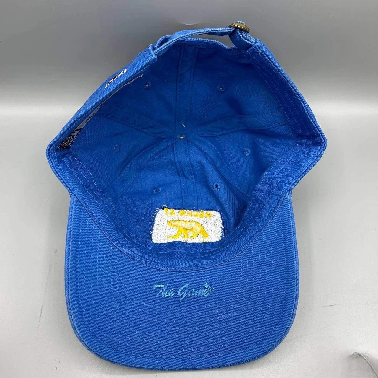 The Game UCLA Bruins Hat Men Blue Embroidered NCAA Strap Back Cotton Size ONE SIZE - 2 Thumbnail