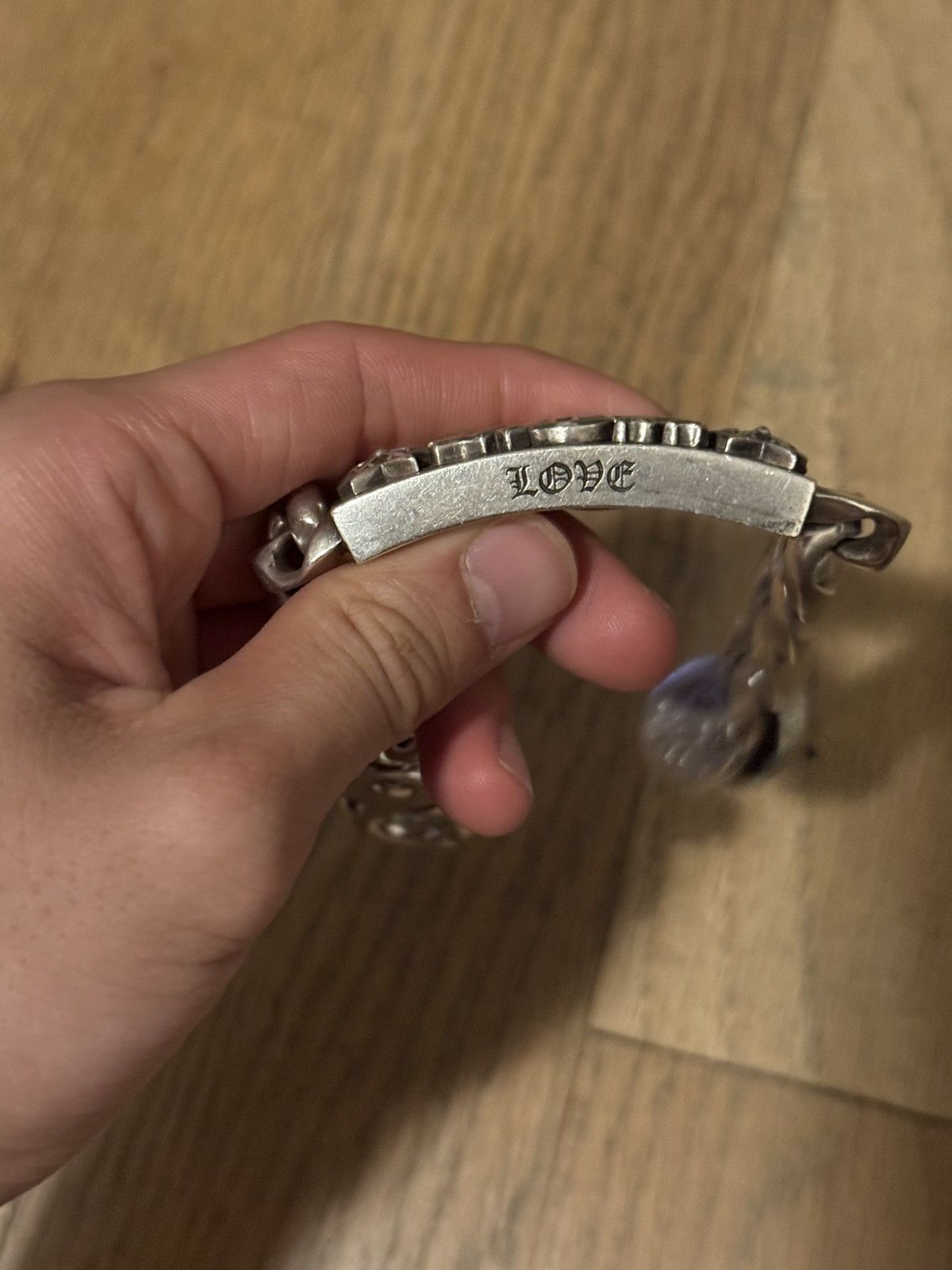 Chrome Hearts Chrome hearts special order Ken bracelet ID bracelet Size ONE SIZE - 11 Thumbnail