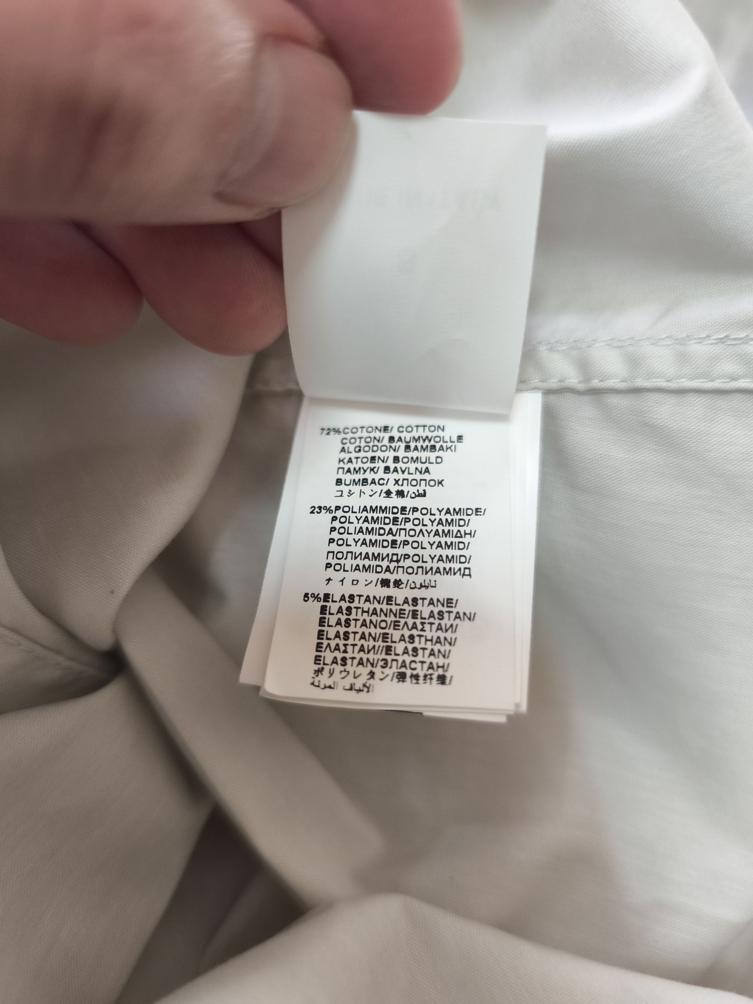 Brunello Cucinelli Brunello Cucinelli White blouse with monil chain Size S / US 4 / IT 40 - 9 Thumbnail