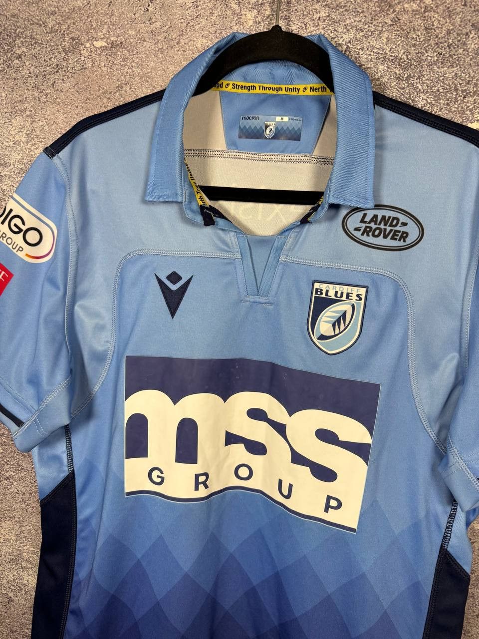 Macron Cardiff Blues Rugby Home Shirt 2022 Rugby Jersey Medium Size US M / EU 48-50 / 2 - 5 Thumbnail