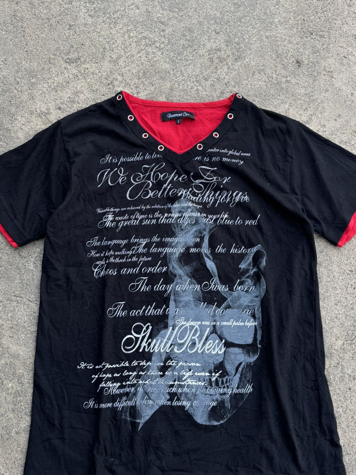 Yasuyuki Ishii Beaumontcarr Poem Smoke Tees Size US L / EU 52-54 / 3 - 2 Thumbnail