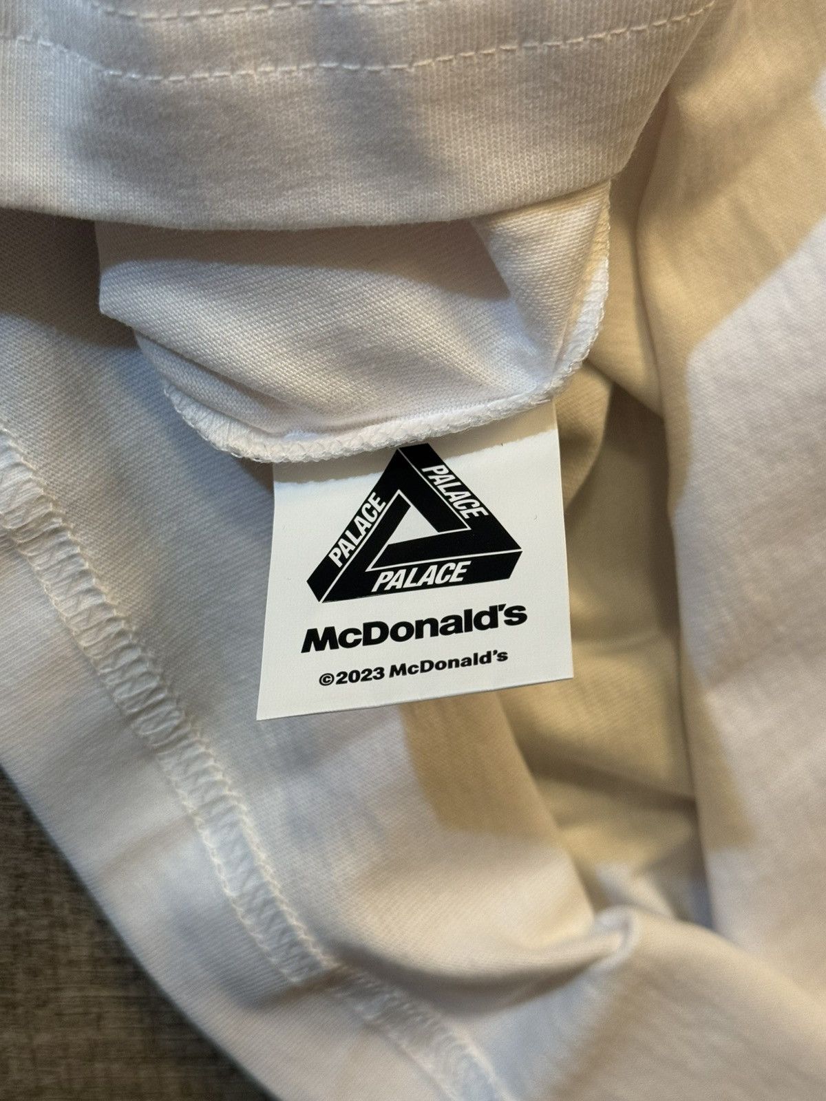 Palace Palace x McDonald’s Description T-Shirt 2 (2023) Size US L / EU 52-54 / 3 - 7 Thumbnail