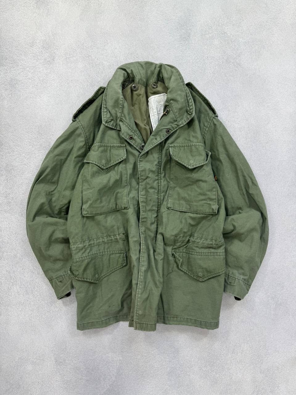 Alpha Industries Vintage Alpha Industries M-65 Field Jacket 70s Sz M Size US M / EU 48-50 / 2 - 1 Thumbnail