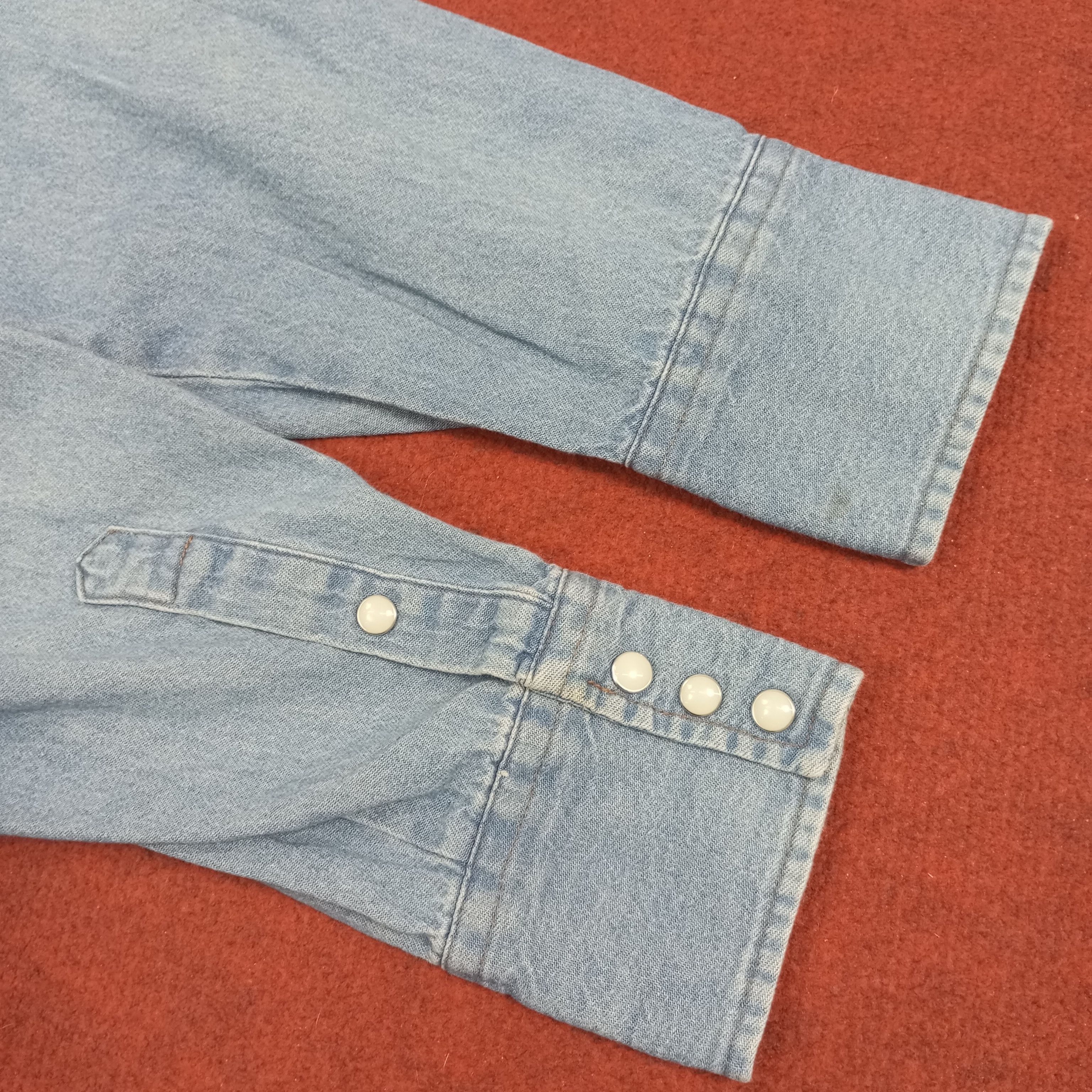 Vintage × Wrangler Wrangler Classic Style Casual Shirt Size US L / EU 52-54 / 3 - 6 Thumbnail