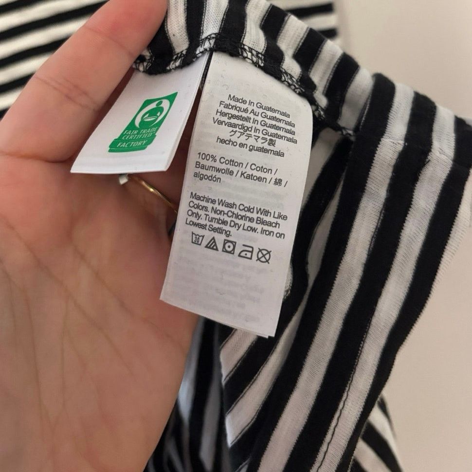 J.Crew NWT J.Crew Short Sleeve Striped Tie Waist Shirt Dress Size L Size L / US 10 / IT 46 - 4 Thumbnail