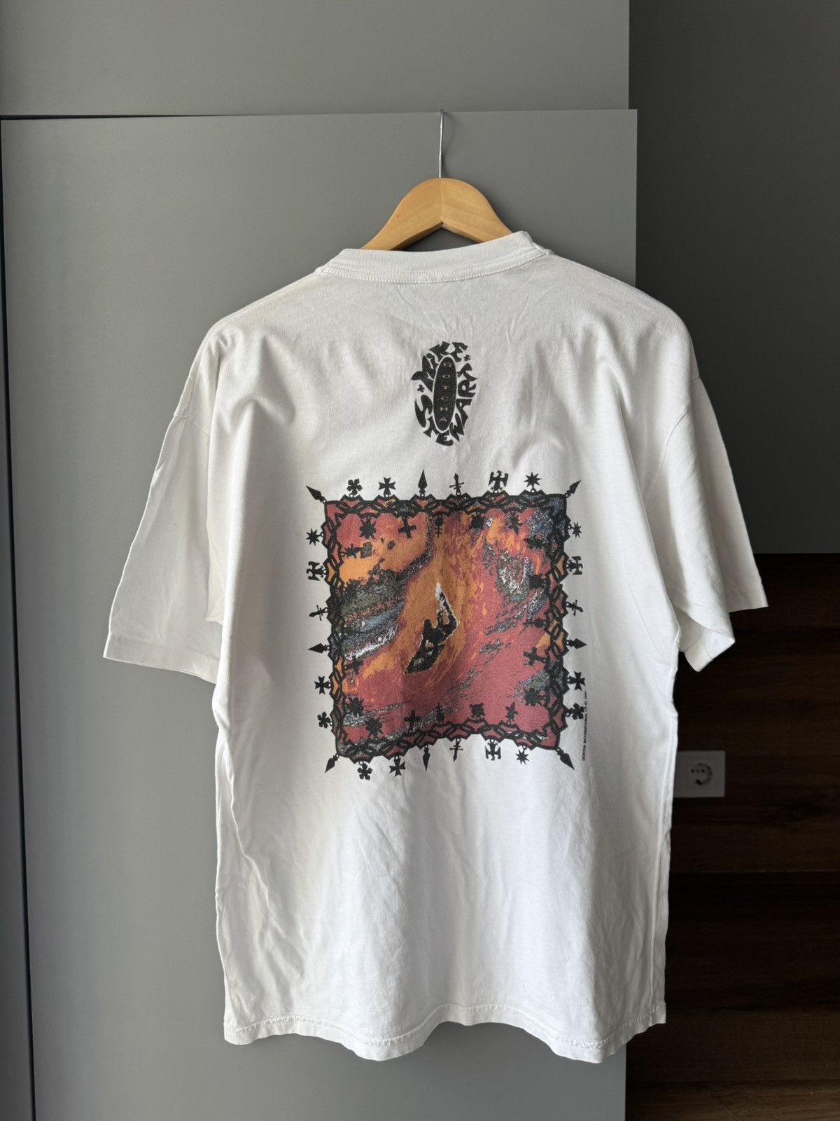 Gotcha Vintage 90s Gotcha Surfing Streetwear Box Logo T-Shirt White Size US M / EU 48-50 / 2 - 1 Thumbnail