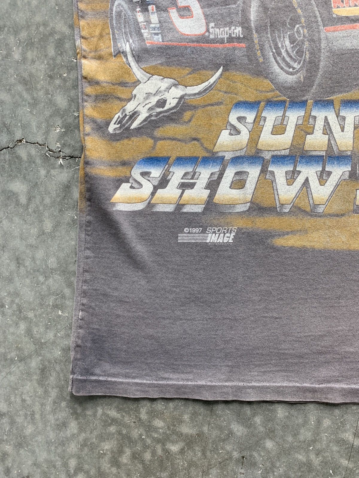 NASCAR CRAZY Vintage 90s Dale Earnhardt 700+ Horses Tee Faded Baggy Size US L / EU 52-54 / 3 - 8 Thumbnail
