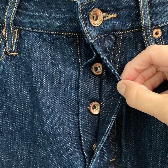 Taylor Stitch Taylor Stitch The Slim Jean In 3 Month Rinse Selvege Mens 29 Size US 29 - 3 Thumbnail