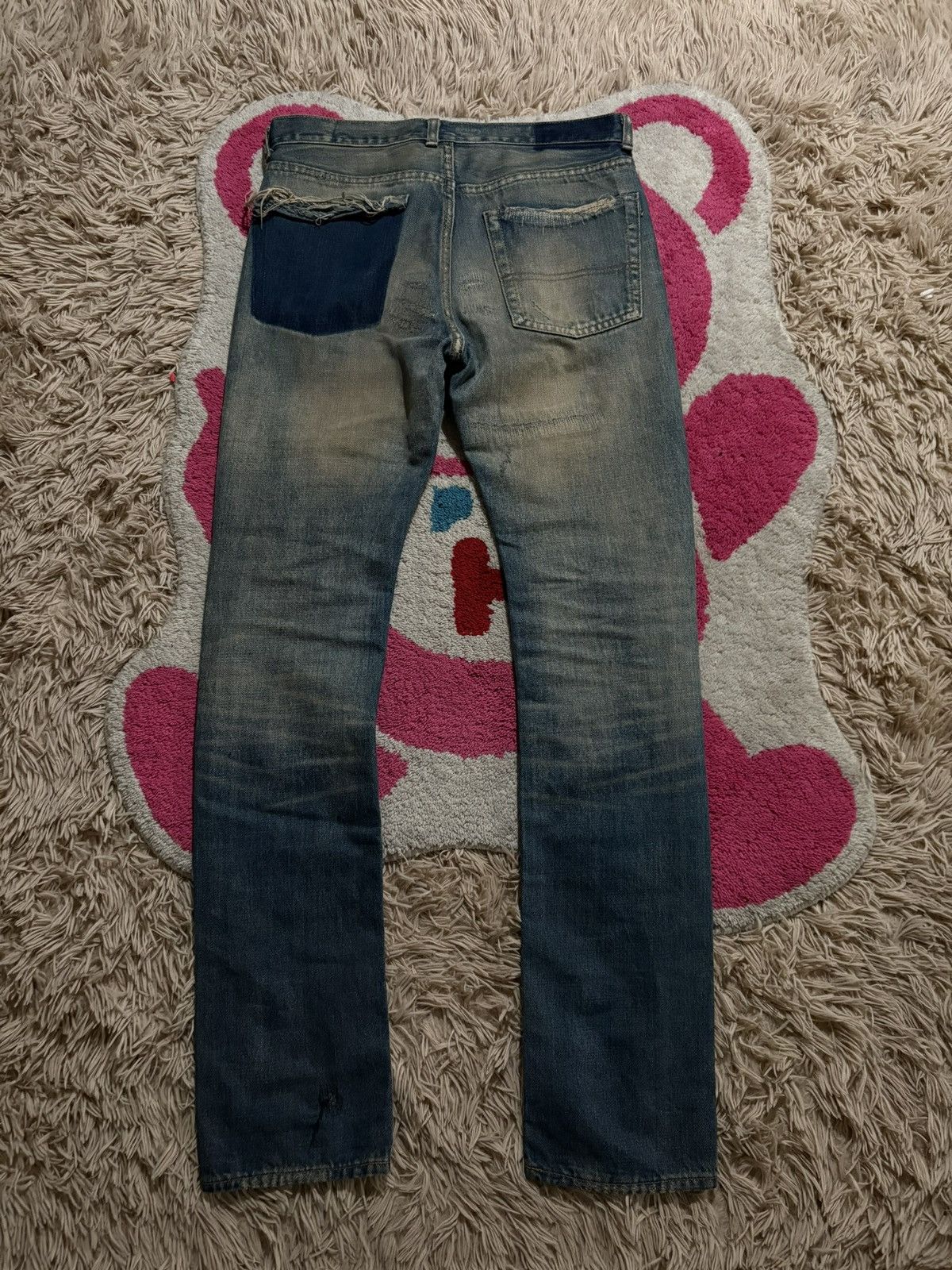 Undercover Undercover aw04 red yarns Size US 29 - 4 Thumbnail