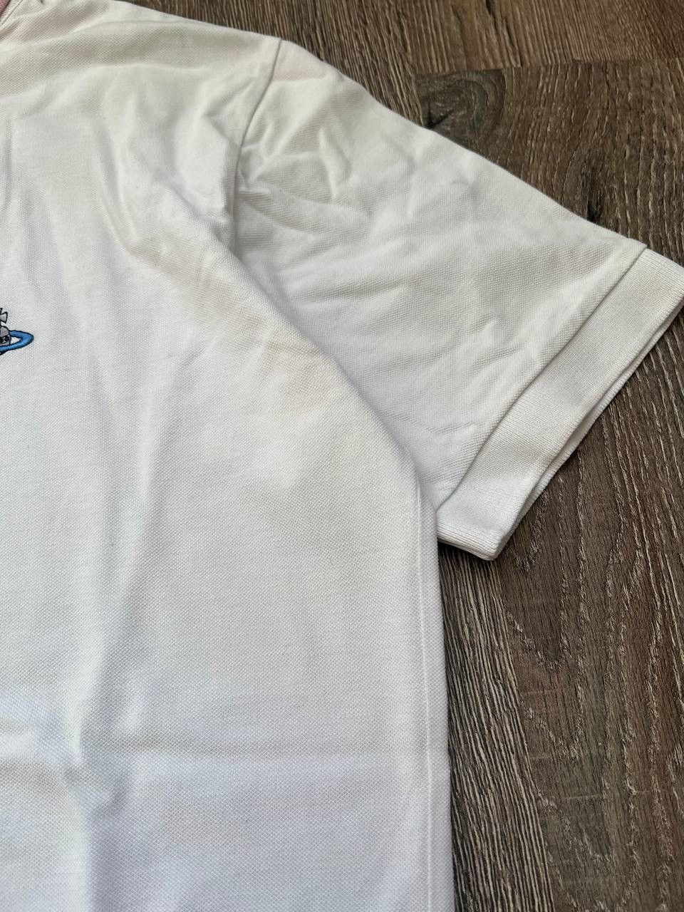 Japanese Brand × Vivienne Westwood Vintage Vivienne Westwood polo shirt t white pink Size US XL / EU 56 / 4 - 4 Thumbnail