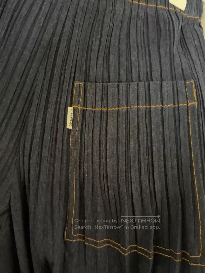 Issey Miyake Issey Miyake size:5 Denim Puff Pants Blue Size 31" - 5 Thumbnail