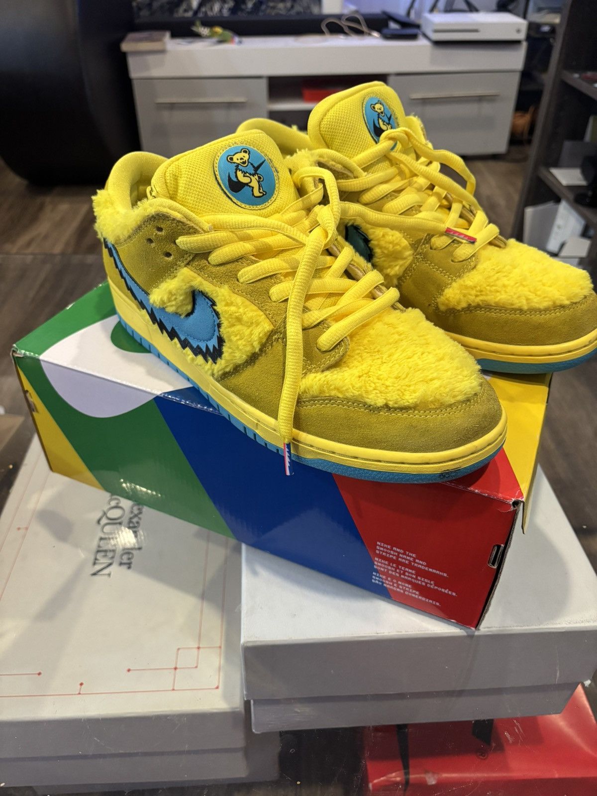 Grateful Dead × Nike Nike Grateful Dead Dunks Size US 10.5 / EU 43-44 - 3 Thumbnail