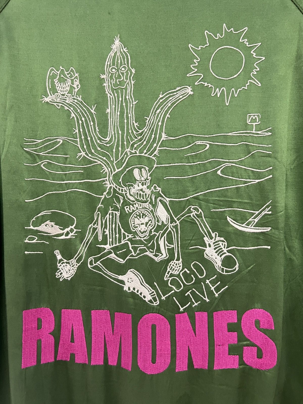 Hysteric Glamour HYSTERIC GLAMOUR X RAMONES JAPANESE BRAND SUKAJAN JACKET Size US M / EU 48-50 / 2 - 3 Thumbnail