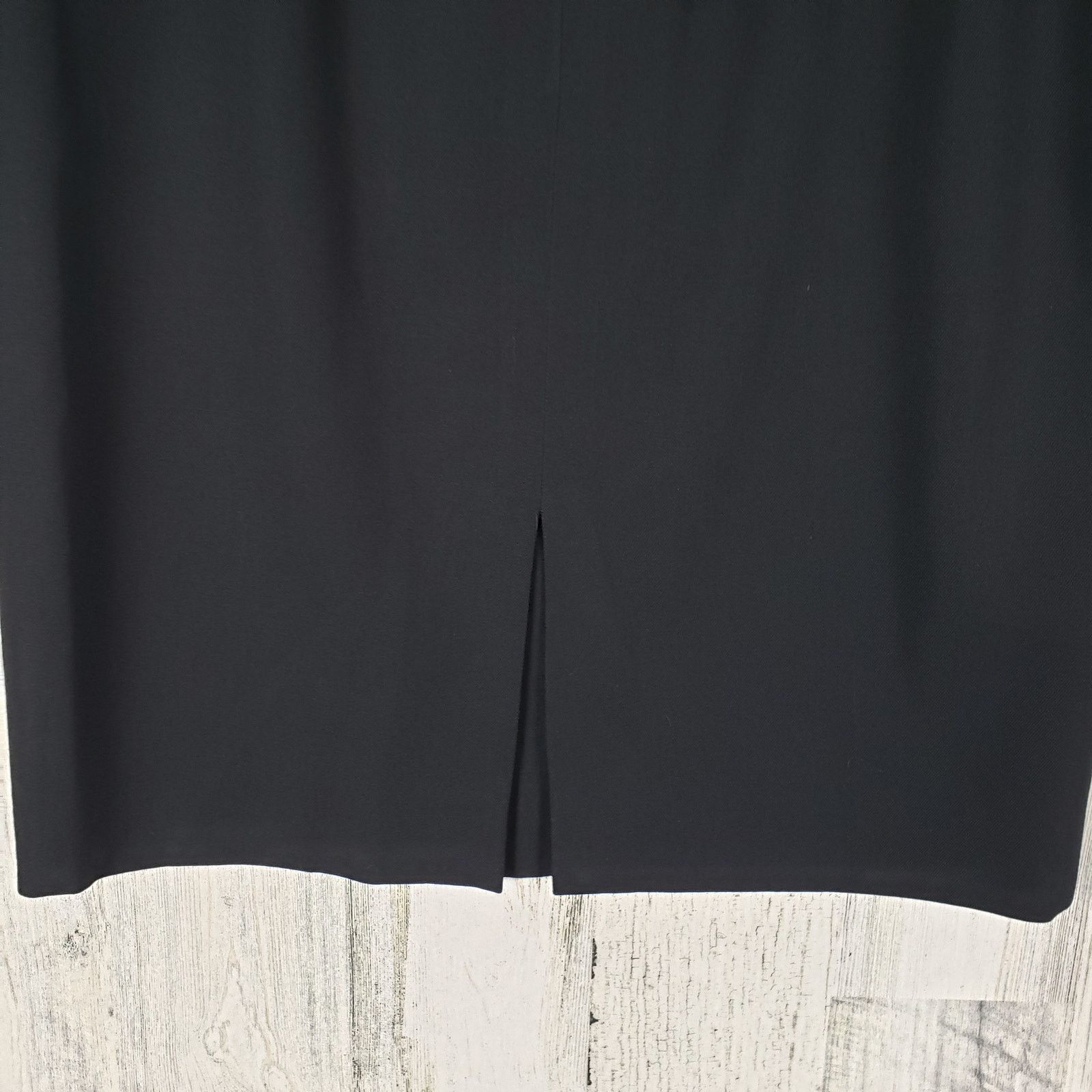 Other Ann Freedberg Black Elisa Lined Straight, Pencil Skirt 8 Size 30" / US 8 / IT 44 - 6 Thumbnail