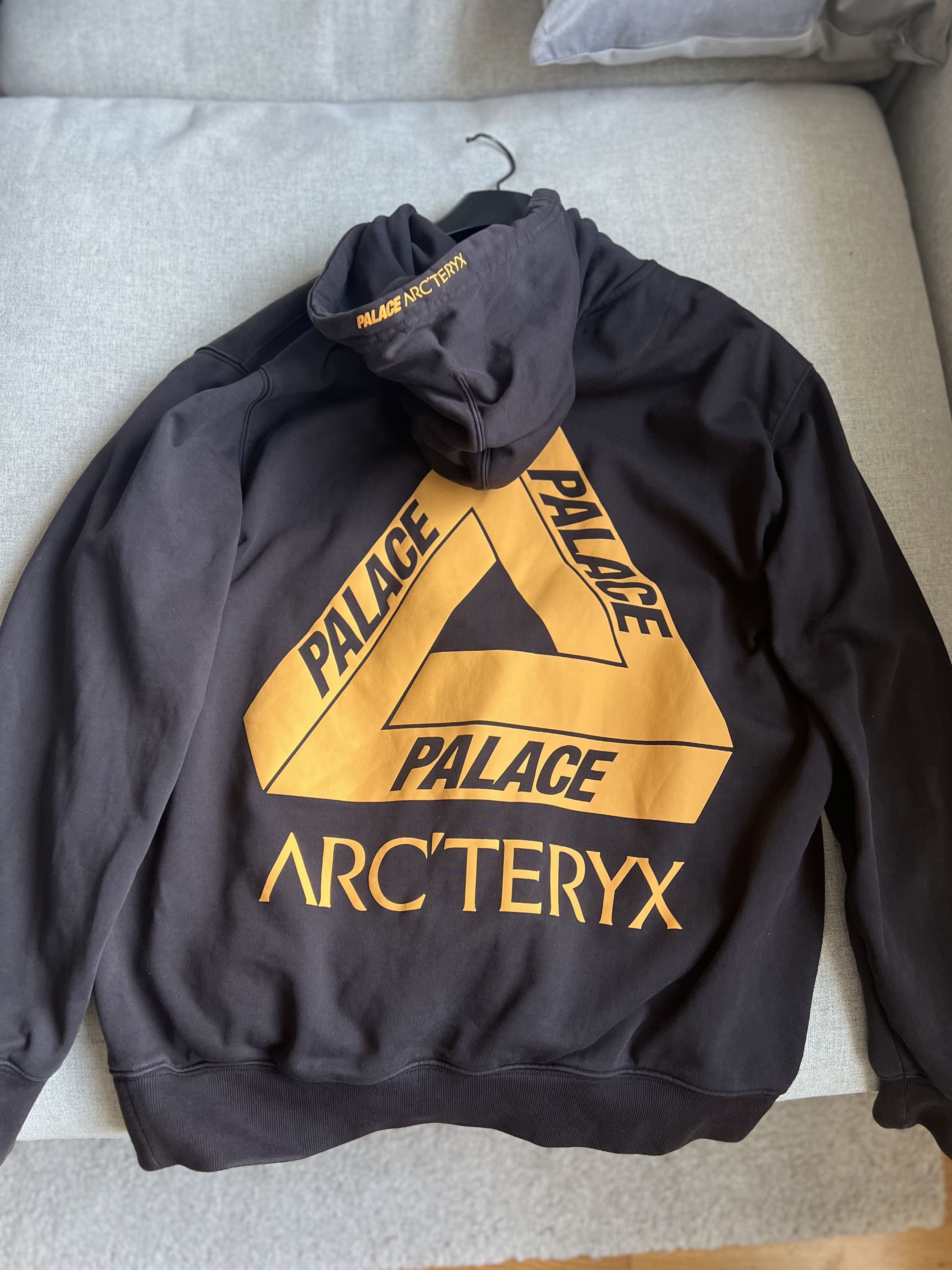 Arc'Teryx × Palace Palace x Arc'Teryx hoodie black | Grailed