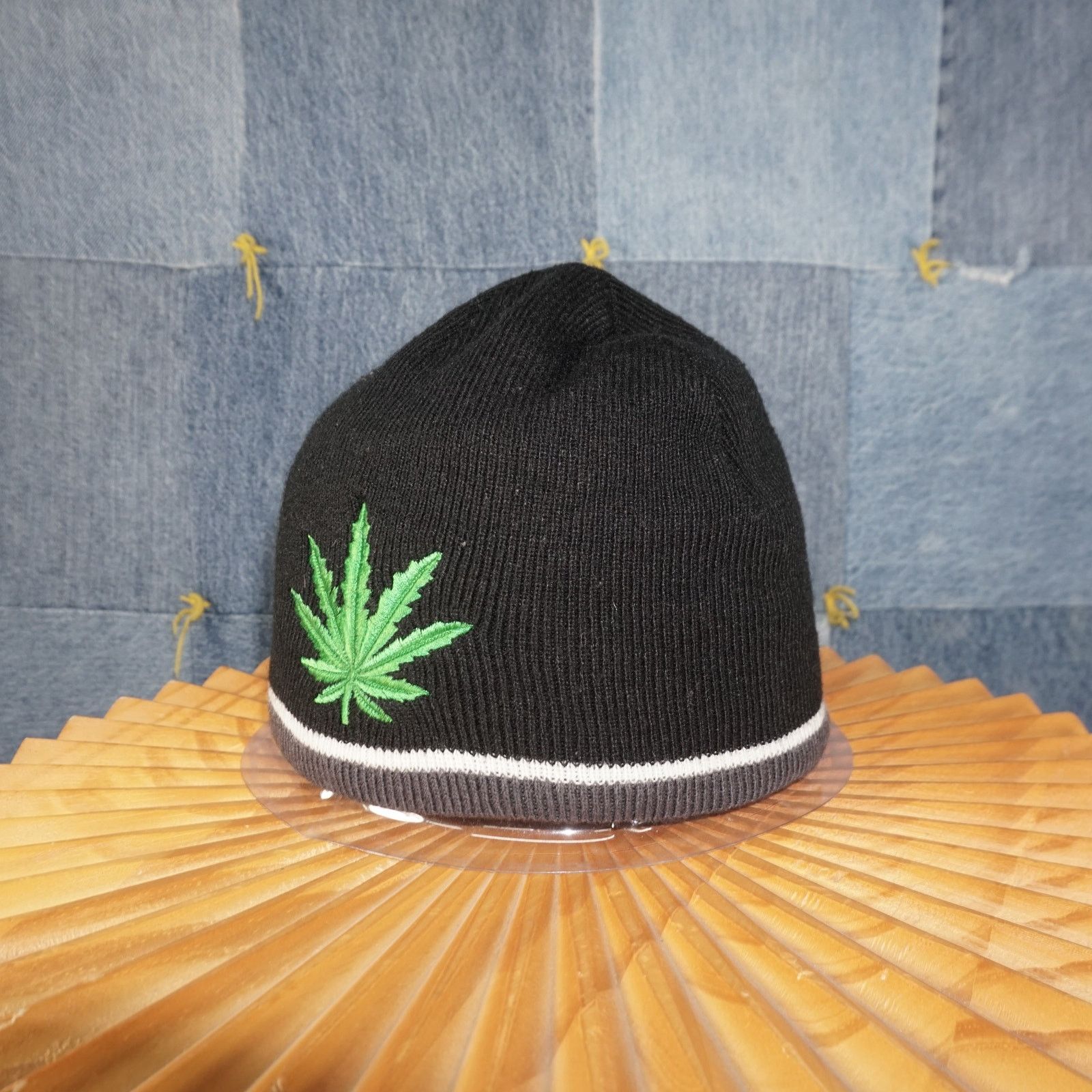 Vintage OSFA - Vintage / Y2K "Tree" Leaf Jesse Pinkman Style Beanie Size ONE SIZE - 2 Thumbnail