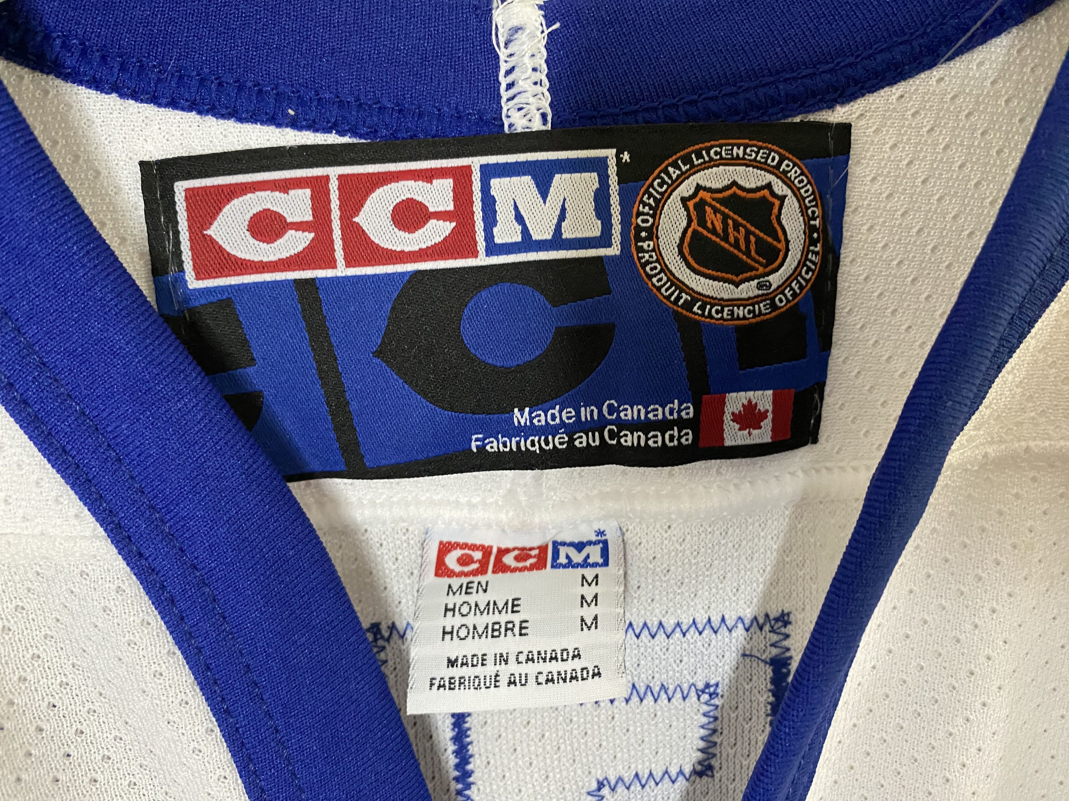 Ccm × NHL AIDEN FINK #11 TORONTO MAPLE LEAFS NHL HOCKEY JERSEY SHIRT Size US M / EU 48-50 / 2 - 6 Thumbnail