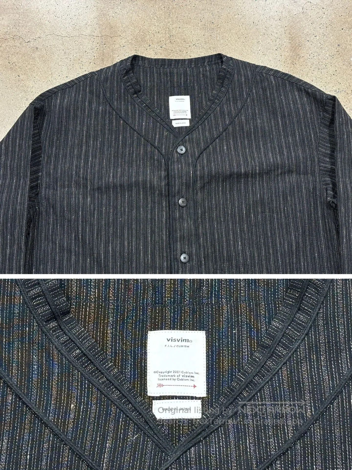 Visvim Visvim 23SS Dugout Santome Baseball Cardigan. Size US L / EU 52-54 / 3 - 5 Thumbnail