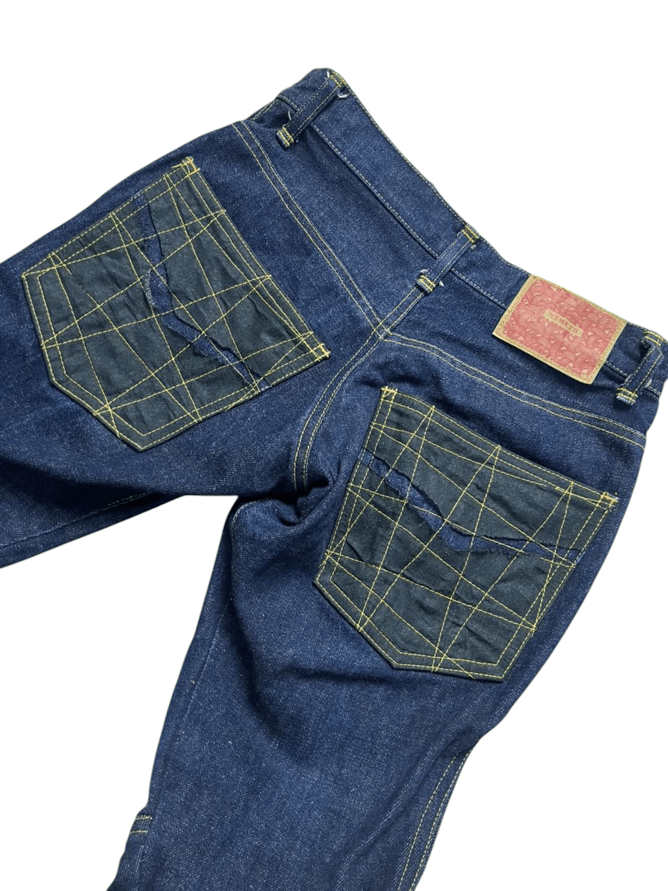 Christopher Nemeth Christopher Nemeth Raw Denim Low Rise Patcwork Size US 30 / EU 46 - 4 Thumbnail