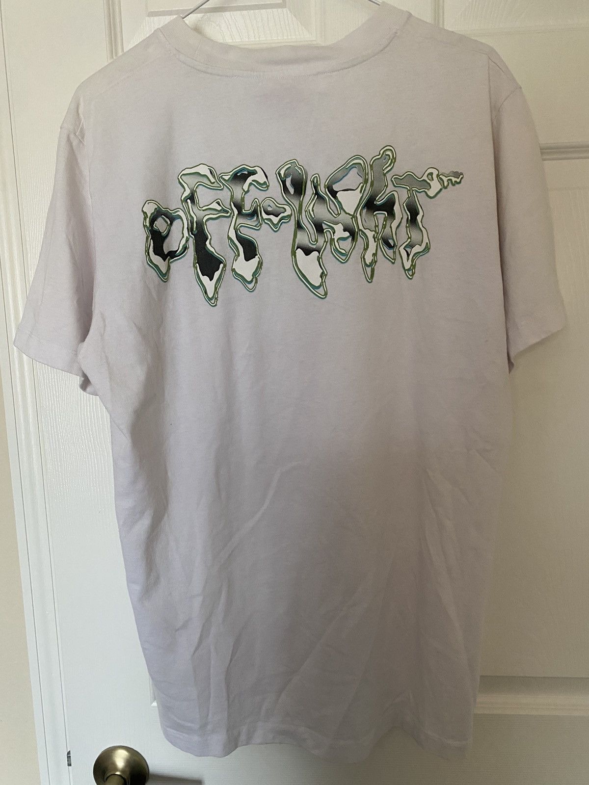 Off-White Off-White 90s Liquid T Shirt Size Medium Size US M / EU 48-50 / 2 - 2 Thumbnail