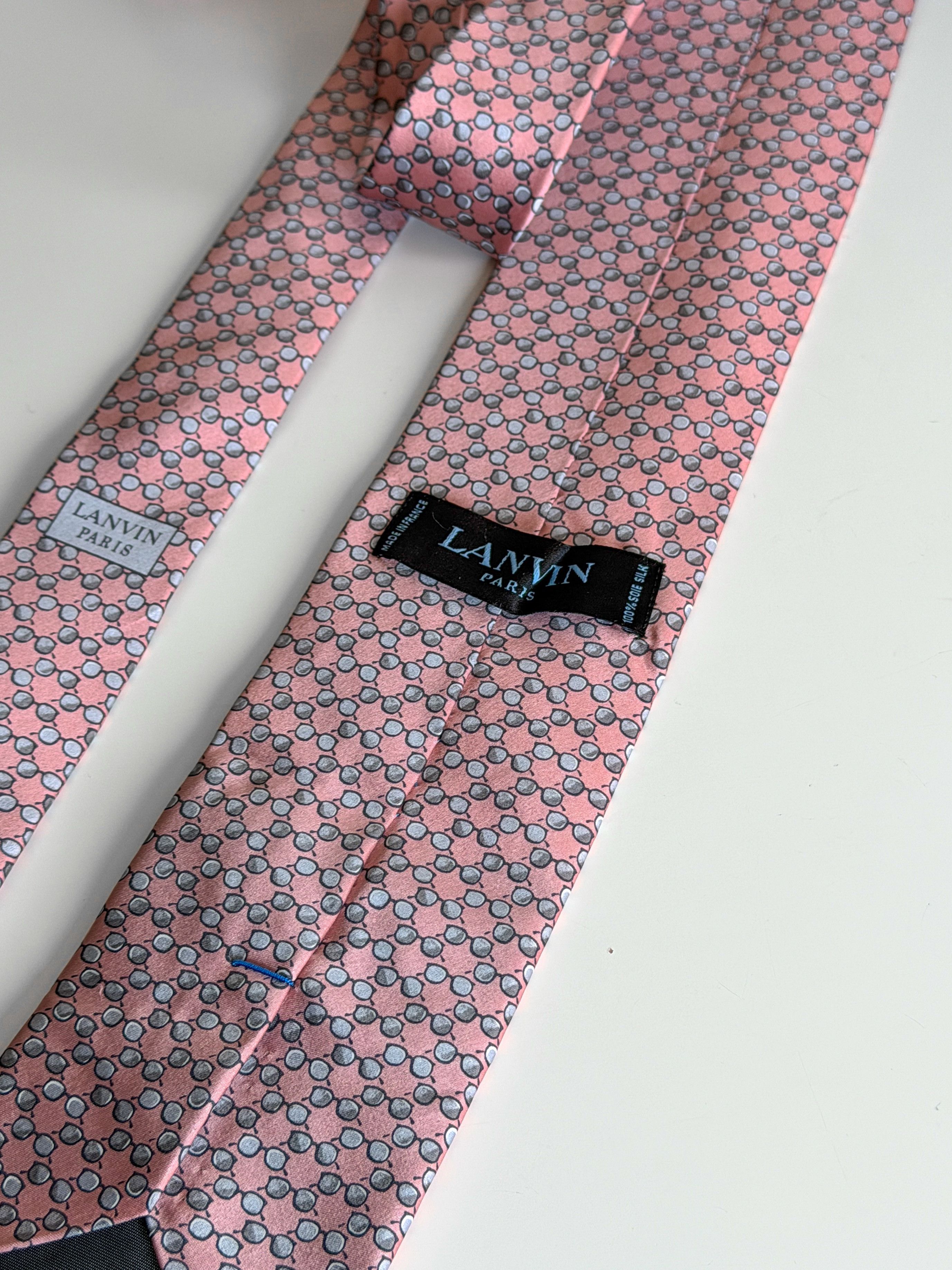 Lanvin Lanvin Paris Vintage Silk Cravat Size ONE SIZE - 2 Thumbnail