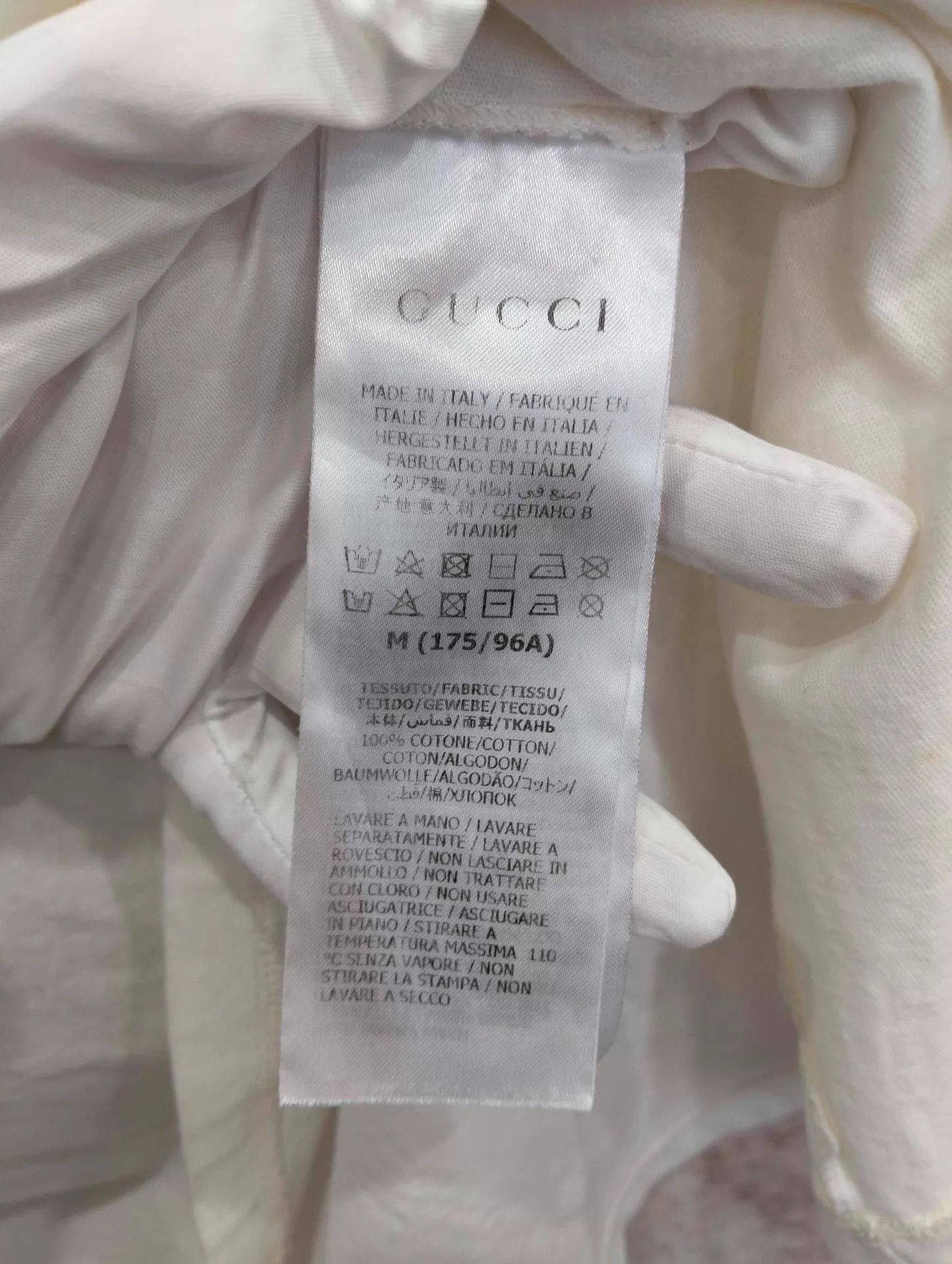 Gucci GUCCI logo crewneck apple print short sleeve T-shirt M Size US M / EU 48-50 / 2 - 4 Thumbnail