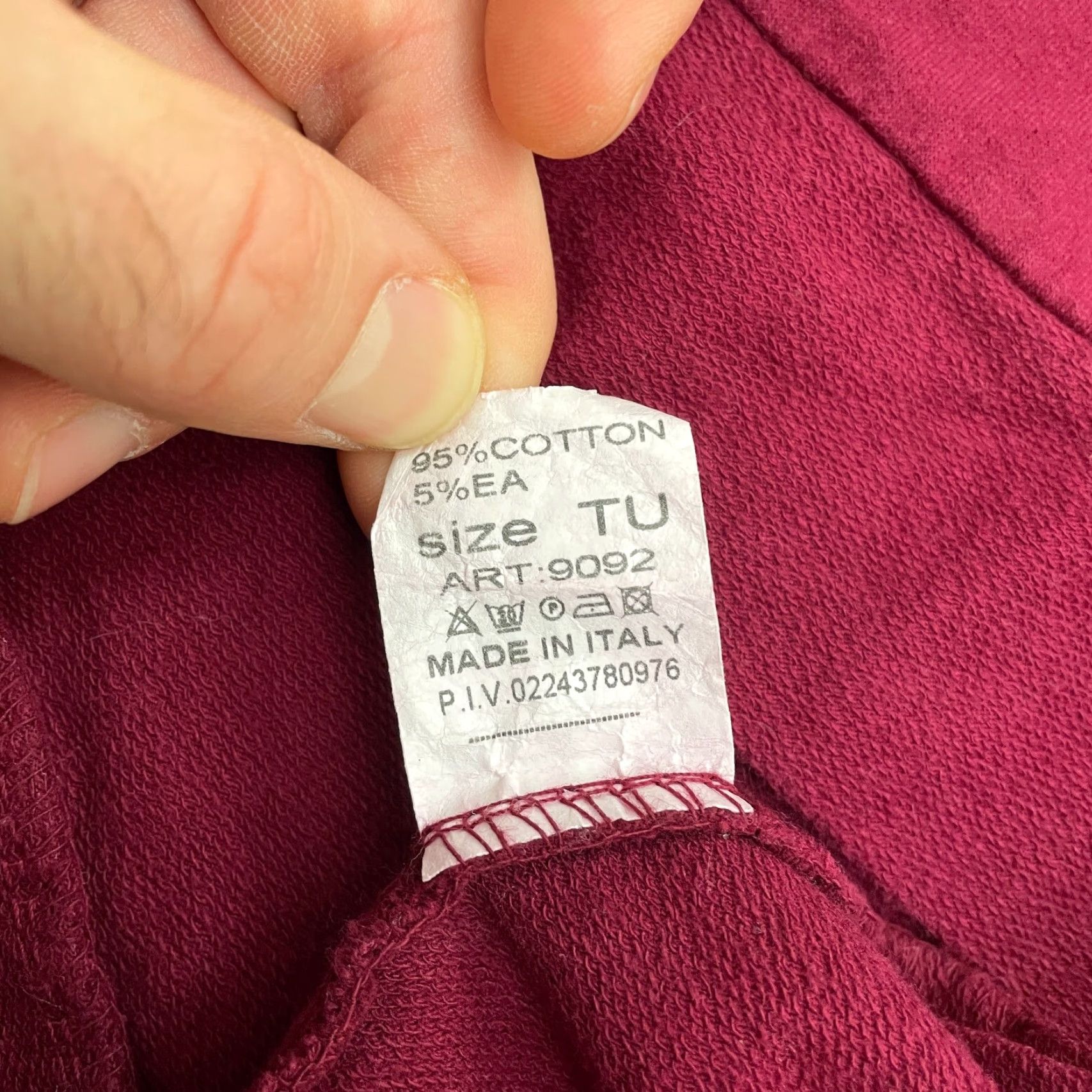J Brand Italian Brand Blouse Womens One Size Red Pocket Long Pullover Top Tunic Relaxed Womens Size ONE SIZE - 7 Thumbnail