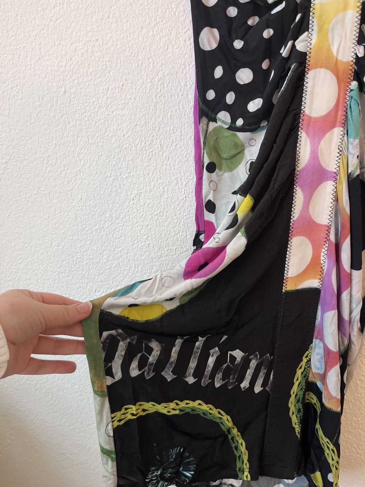 John Galliano Designer Archival Galliano Sleeveless Midi Dress Size S Size S / US 4 / IT 40 - 7 Thumbnail