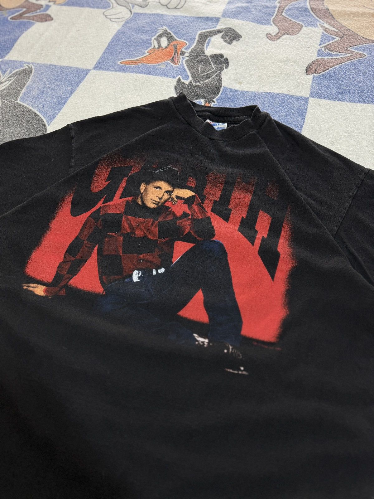 Band Tees Vintage Garth brooks tour tee Size US XL / EU 56 / 4 - 2 Thumbnail