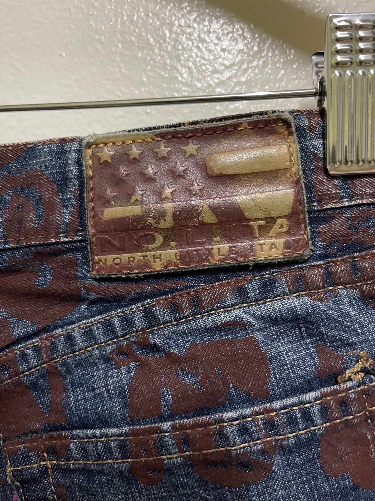 Vintage North Little Italy Hybrid Jeans Size 28" / US 6 / IT 42 - 16 Thumbnail