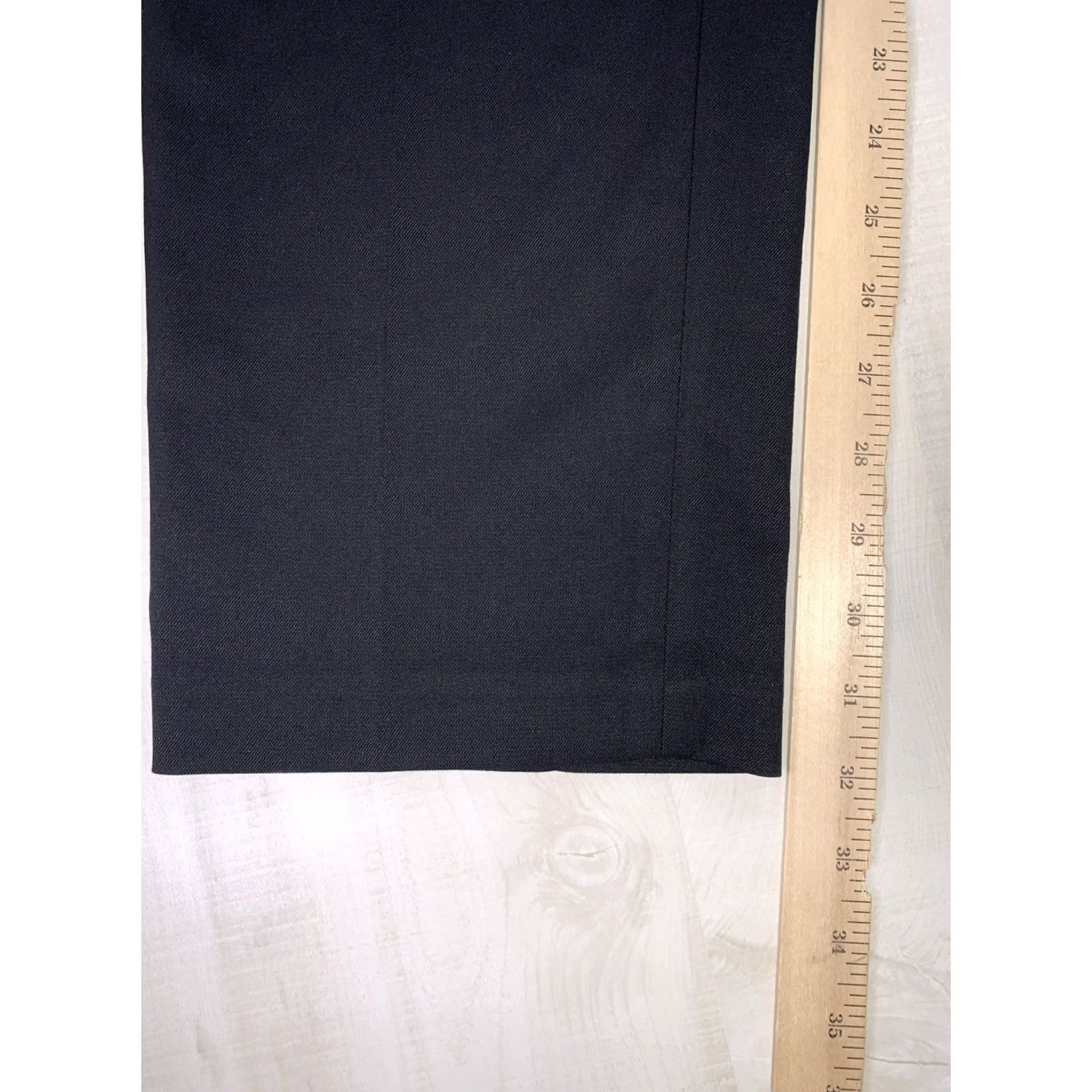 Haggar Haggar Dress Pants Mens 36x32 Straight Fit Black Premium EUC-12790 Size US 36 / EU 52 - 6 Thumbnail