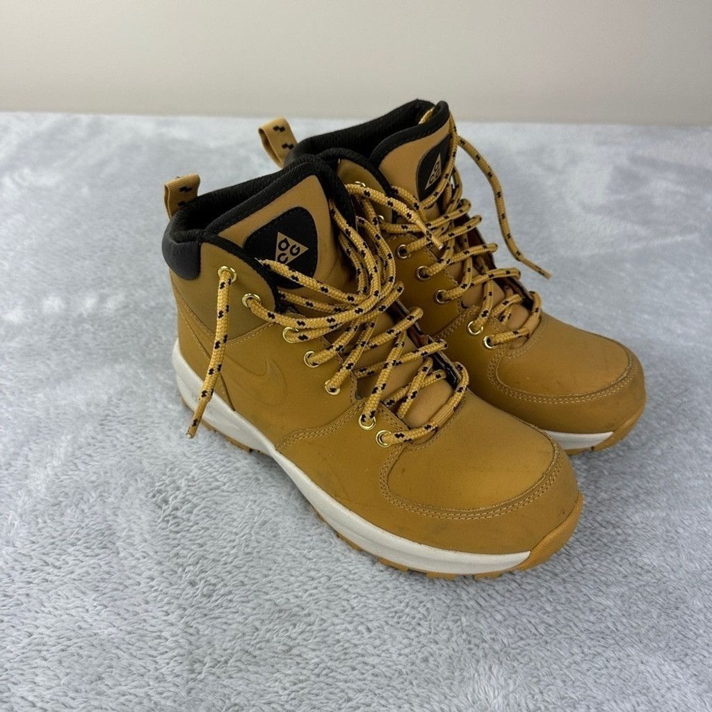 Nike ACG Nike ACG Sz 4.5Y US/4 UK/36.5 EU Manoa Leather Boots (GS) Ha Size US 4 / IT 34 - 1 Thumbnail