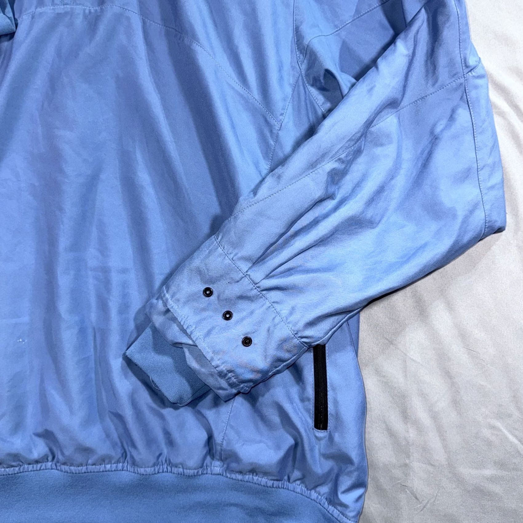 Vintage Zero Restriction M3 Windstopper Jacket Mens L Blue 1/4 Zip Golf Pullover Size US L / EU 52-54 / 3 - 5 Thumbnail