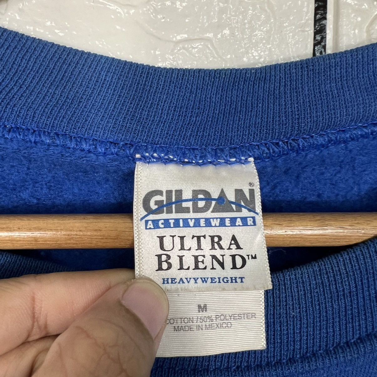 Gildan Y2k YOKOTA STRIDERS Frostbite Footrace Sweatshirt #4167-C191 Size US M / EU 48-50 / 2 - 13 Thumbnail