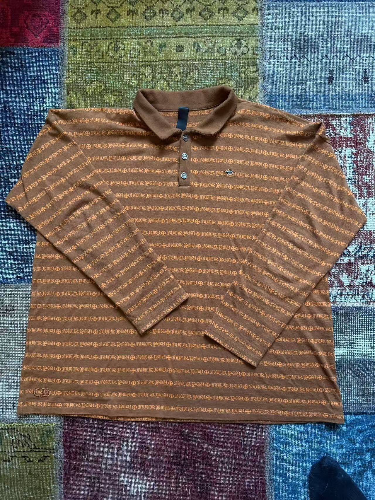 Chrome Hearts Chrome hearts polo long sleeve Size US XL / EU 56 / 4 - 1 Thumbnail