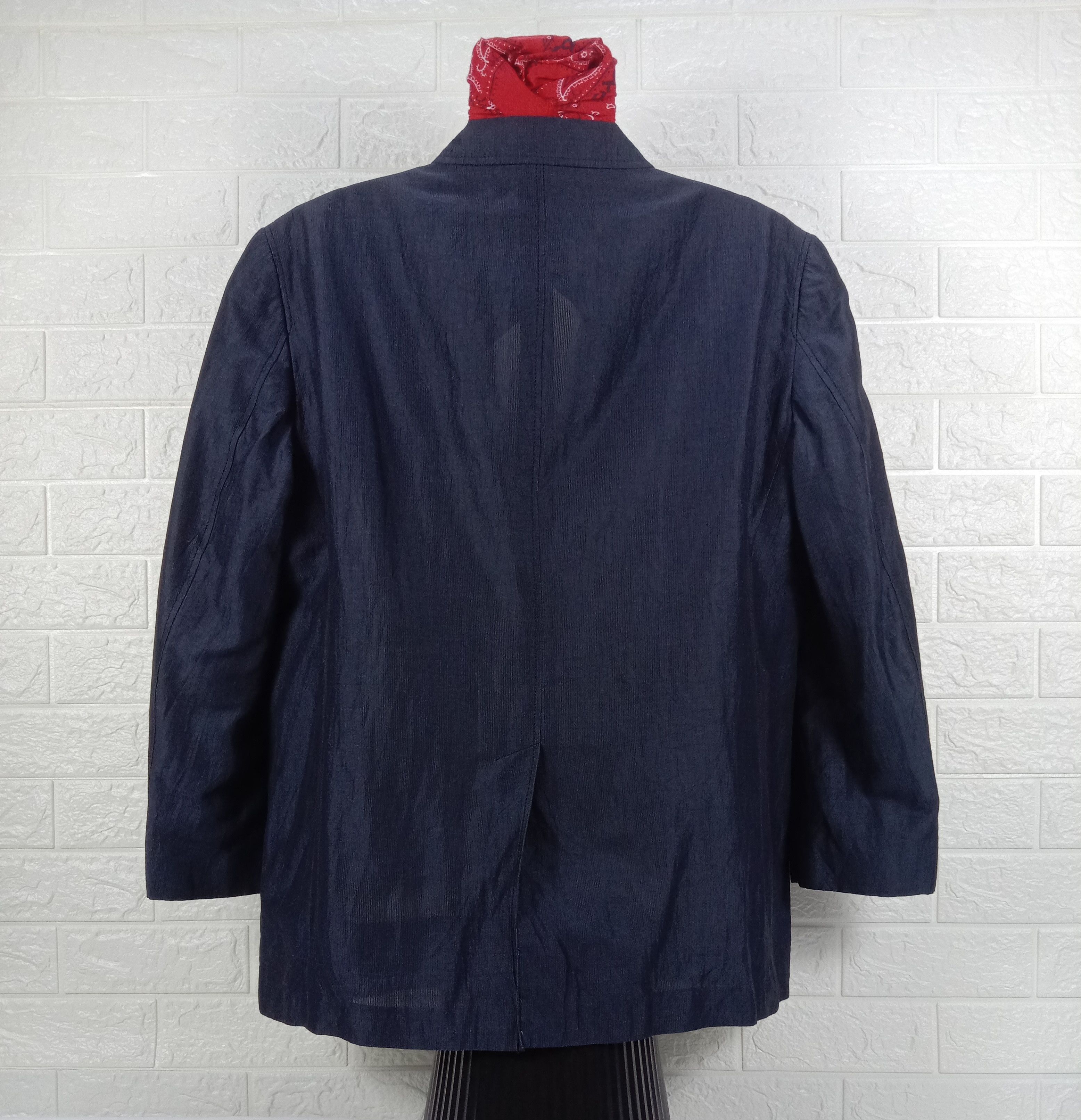 Kansai Yamamoto Vintage Kansai Yamamoto Homme Coat Blazer Jacket Size US XL / EU 56 / 4 - 4 Thumbnail