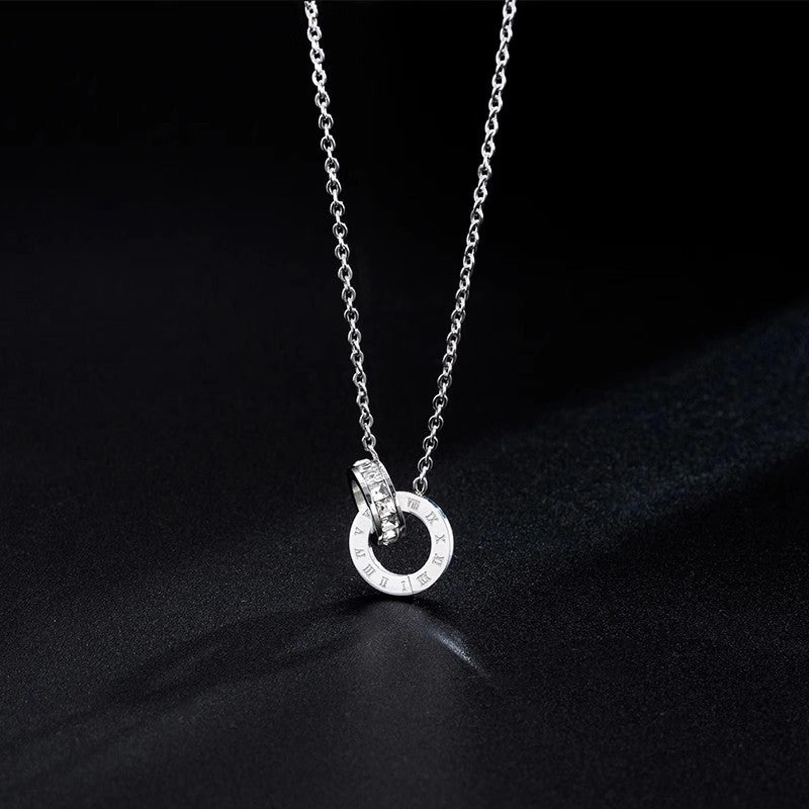 Jewelry Elegant Silver Infinity Necklace - Timeless Charm Size ONE SIZE - 4 Thumbnail