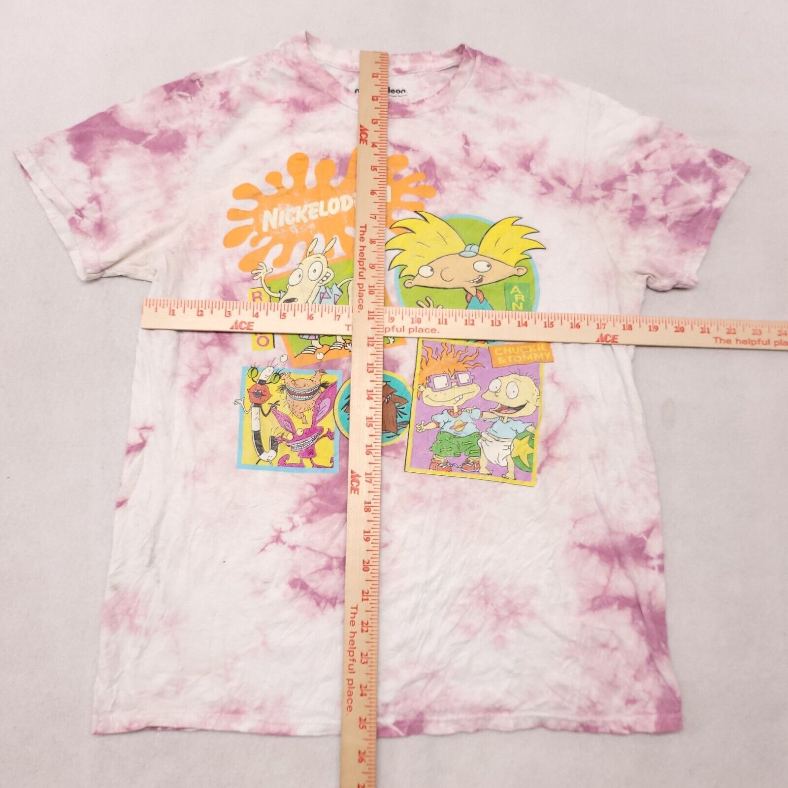 Nickelodeon Nickelodeon Pullover T Shirt Adult Mens Size Medium M Pink Size US M / EU 48-50 / 2 - 9 Thumbnail