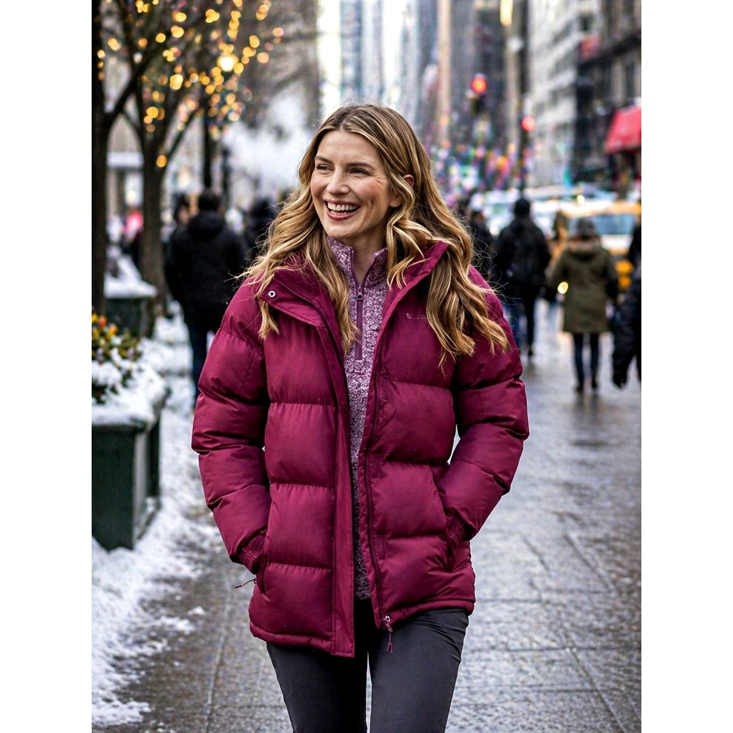 Other Mountain Warehouse Women's Padded Jacket Burgundy size 6 Size M / US 6-8 / IT 42-44 - 1 Thumbnail