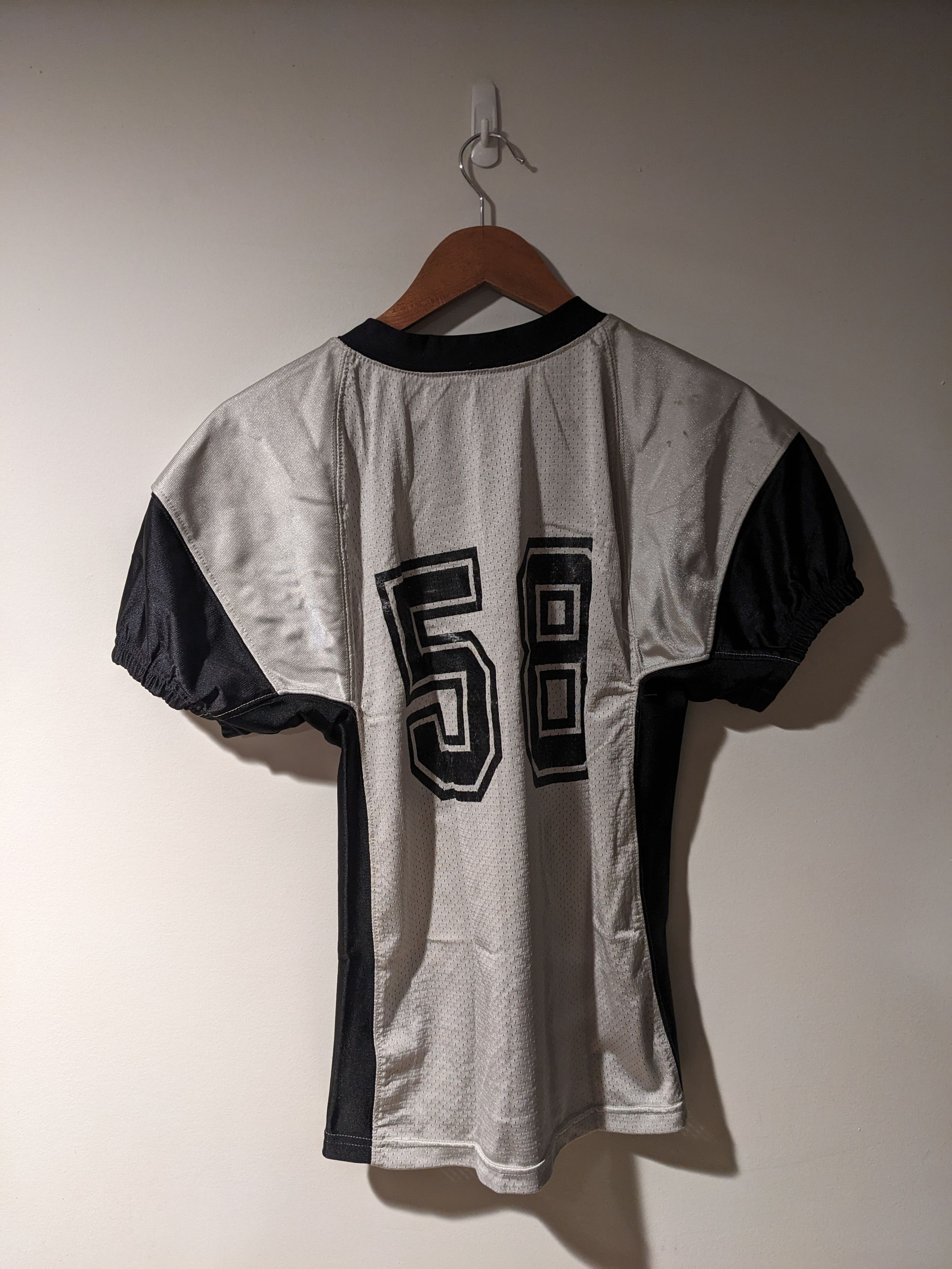NFL × Vintage Vintage 90s Oakland Raiders NFL Football Youth Large Jersey Size US L / EU 52-54 / 3 - 5 Thumbnail