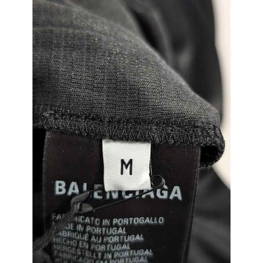 Balenciaga o1rshd1 Sport Icon Fluid Jersey Sweatpants / Joggers Black Size US 32 / EU 48 - 17 Thumbnail