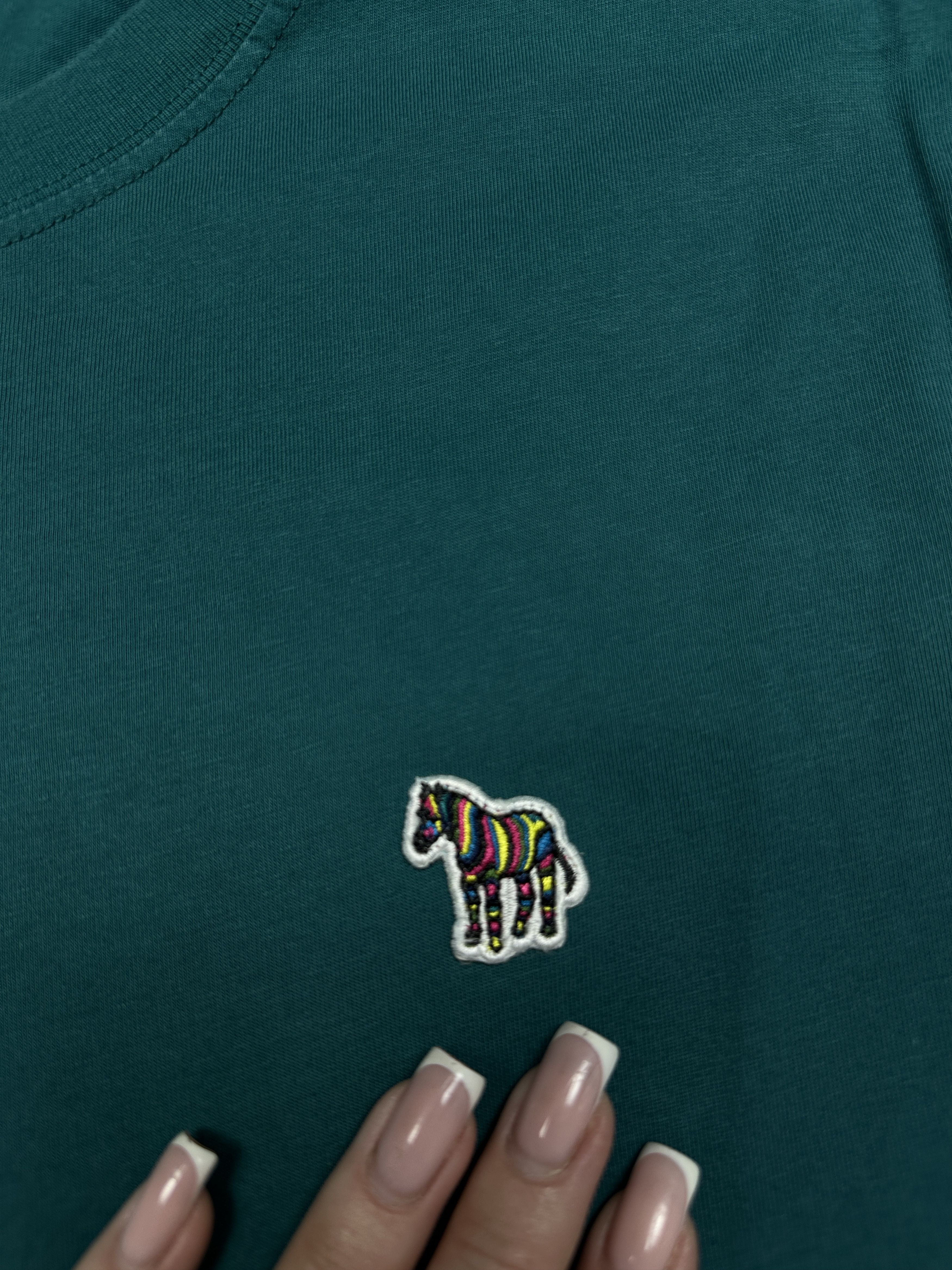 Paul Smith Paul Smith Mens Crew Neck T-Shirt Zebra Logo Size US L / EU 52-54 / 3 - 3 Thumbnail