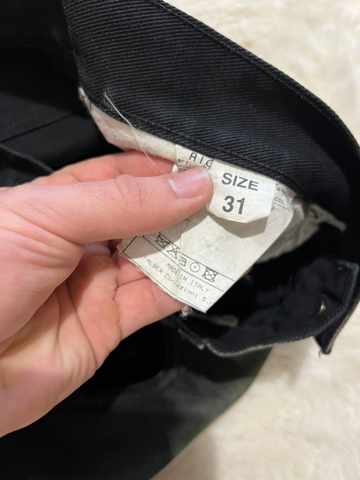 If Six Was Nine Vintage Richmond jeans avant garde punk if6was9 style 2000s Size US 31 - 8 Thumbnail