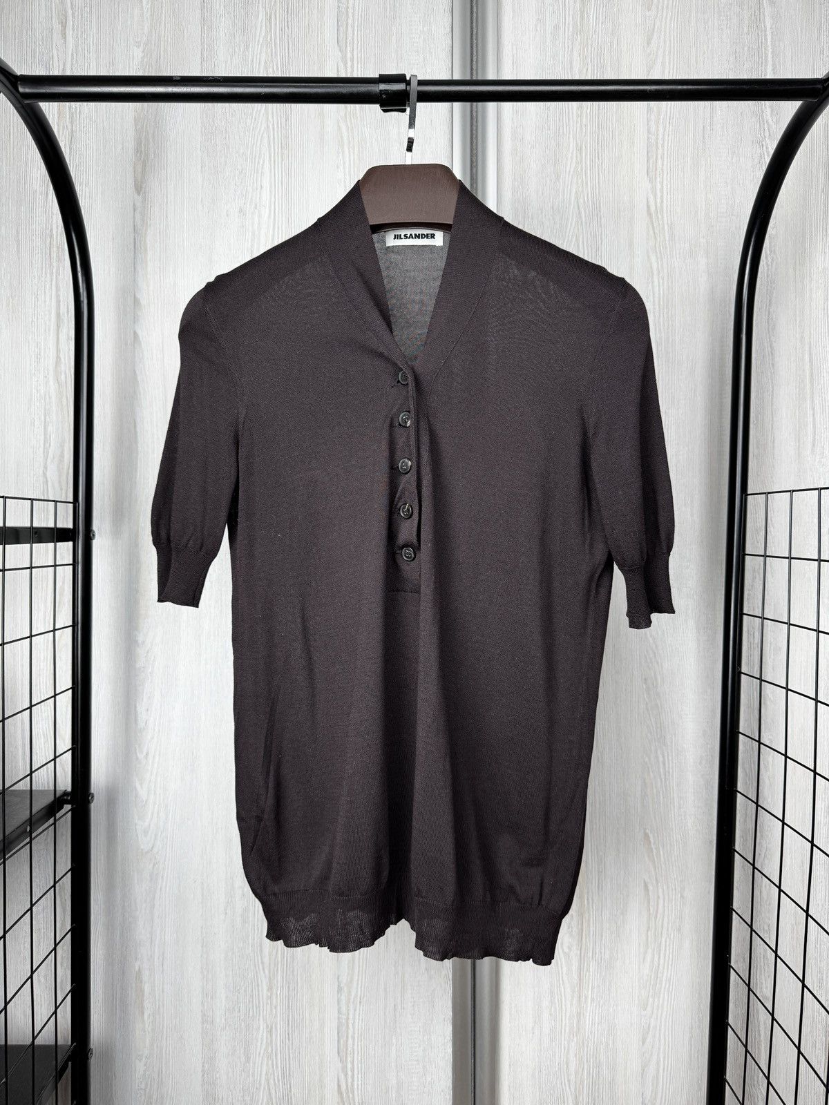 Jil Sander Jil Sander rare 2 pieces set brown wool sweater cardigan Size M / US 6-8 / IT 42-44 - 13 Thumbnail