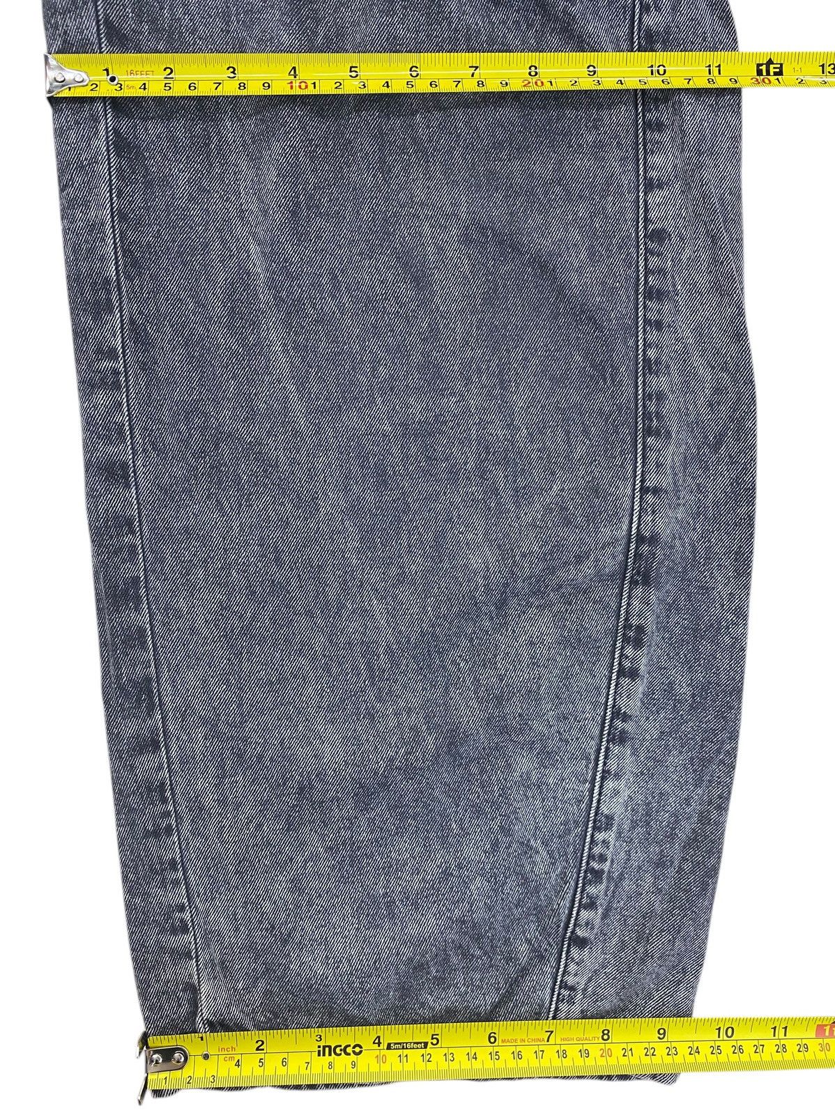 GU GU Black Wash Denim Style Cargo Jeans Size US 28 / EU 44 - 9 Thumbnail