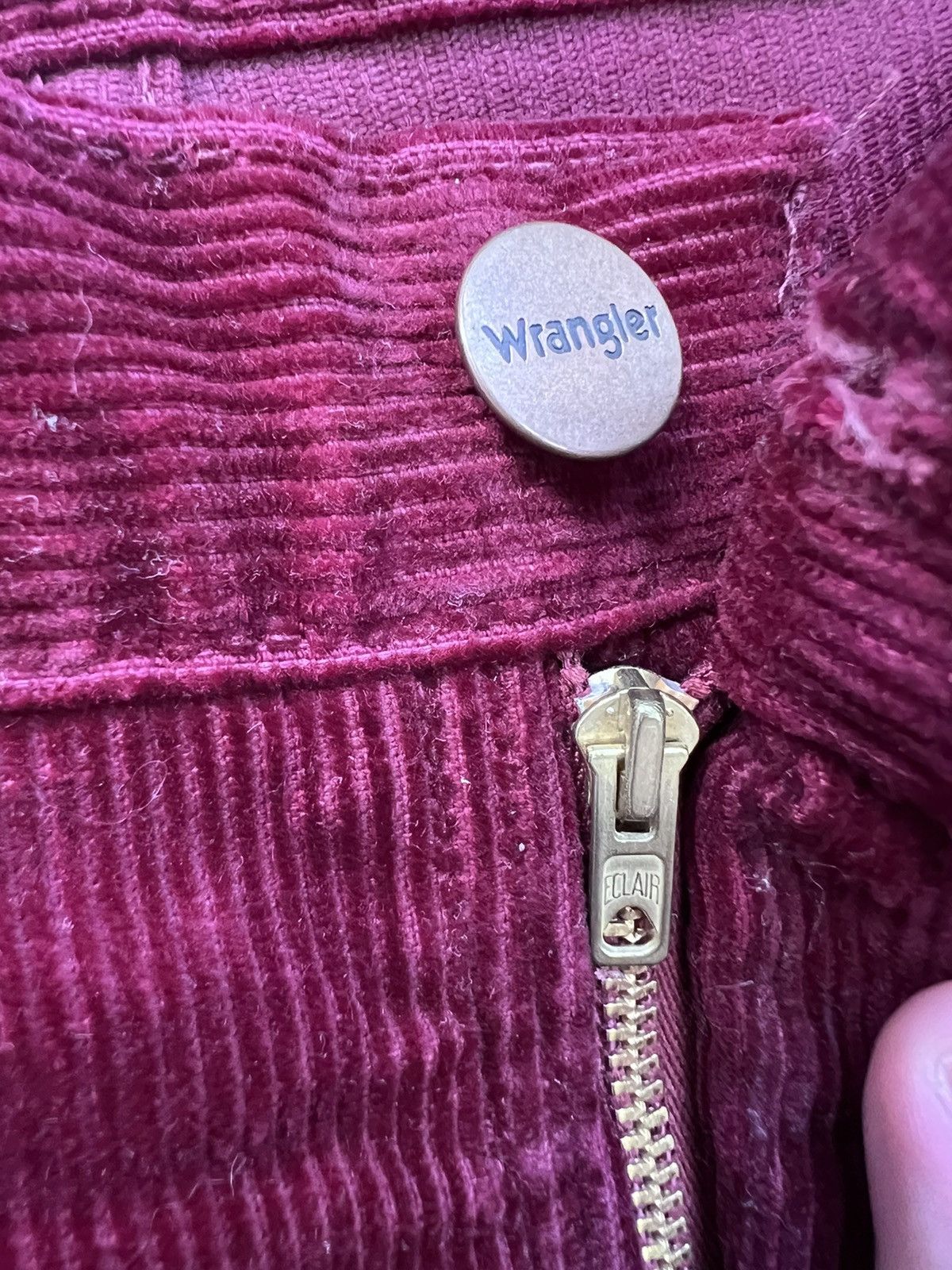 Vintage × Wrangler Vintage Corduroy Wrangler Wrancher Flare Trousers Size US 33 - 7 Thumbnail