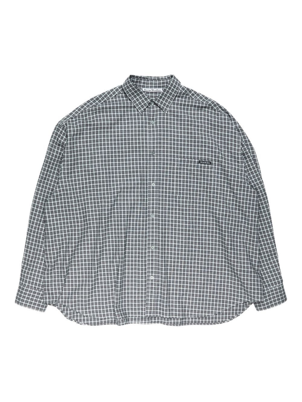 Acne Studios CHECKED COTTON SHIRT Size US M / EU 48-50 / 2 - 1 Thumbnail